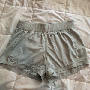 Athleta - Grey/Blue Running Shorts